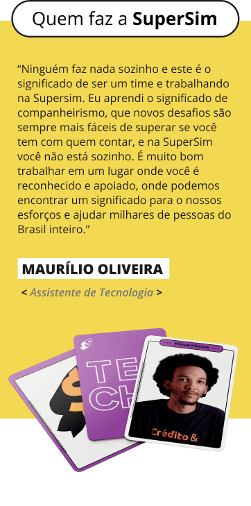 Relato de um funcionario da SuperSim
